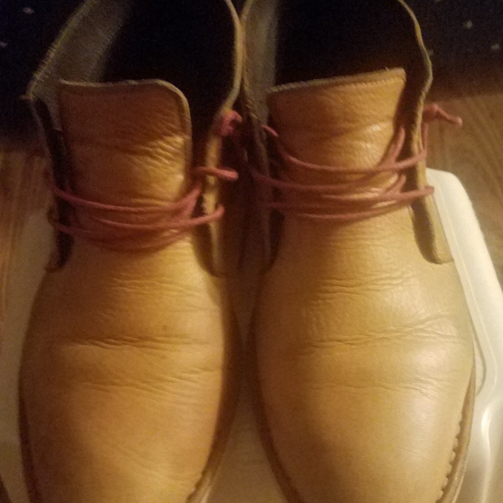 Cole Haan Leather Chukkas